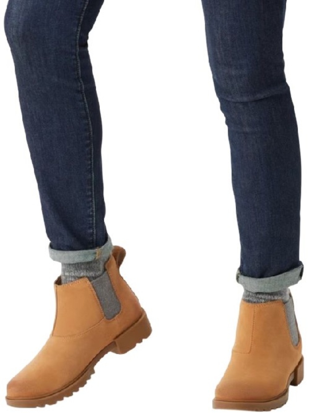 Sorel Tan Suede Casual Slip-On